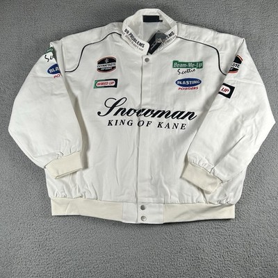 New NOS Highly Dangerous Snowman King Kane Jacket 6XL Varsity Hip Hop Coat