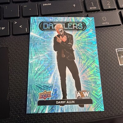 2023 Upper Deck AEW Darby Allin Blue Dazzlers Card DZ-13