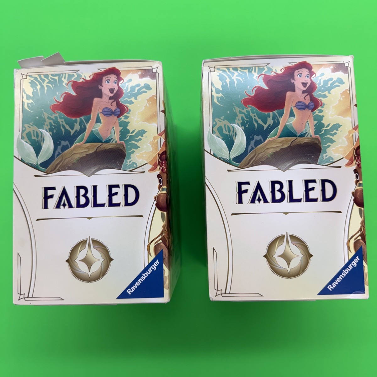 2x Disney Lorcana Fabled Illumineers Trove Box - 8 Booster Packs Each