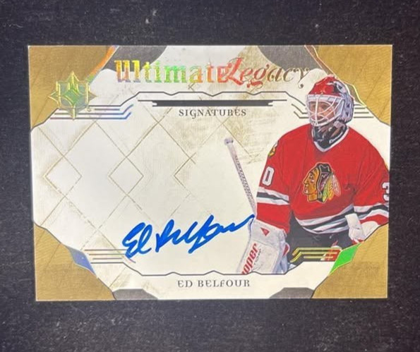 2017-18 Ed Belfour Upper Deck Ultimate Legacy Signatures Auto #ULS-EB
