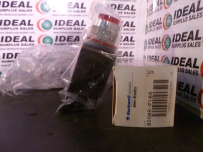 Allen Bradley 800MRP16R Rot Pilot Light Serie D 120V 60/50HZ-New IN Karton