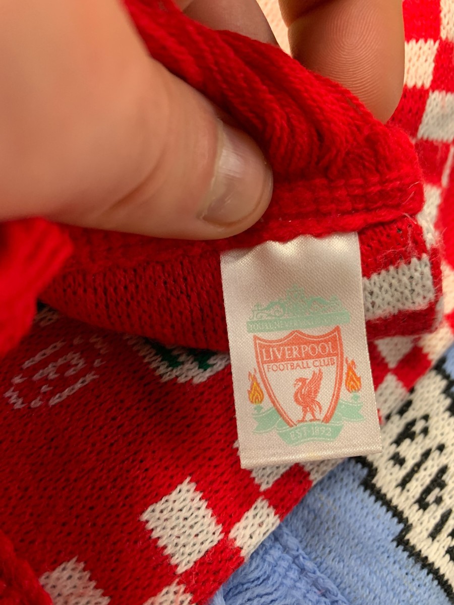 LIVERPOOL VS. MANCHESTER CITY 2012 FOOTBALL SOCCER MATCH SCARF