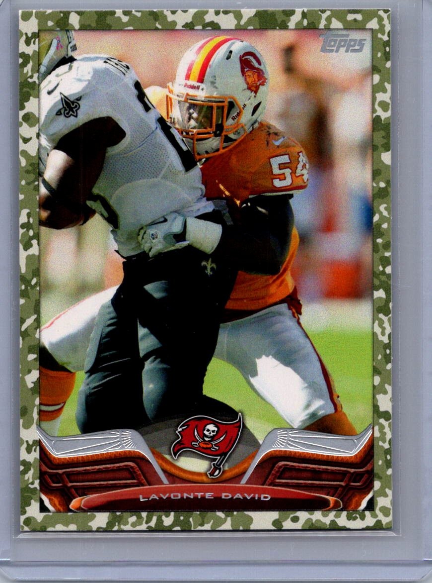 Lavonte David - 2013 Topps -  #161 Camo /399 - Bucs