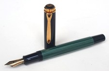 Pelikan Vintage Kolbenfüllhalter M 400 Souverän Old Style 14c-585 Goldfeder 1982
