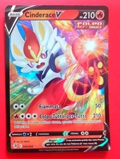 Carta Pokemon Cinderace V - Colpo Fusione 044/264 Italiano