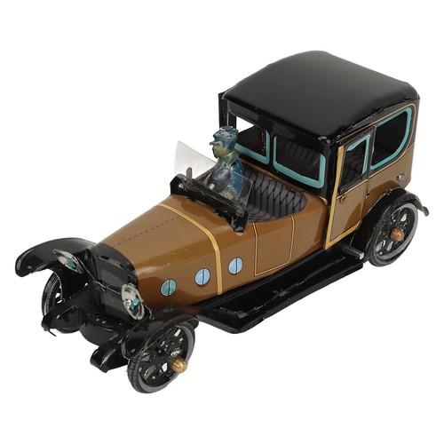 Clockwork Vintage Car Toy Tinplate Handcrafted Retro Wind Up Car Toy - Picture 14 of 19
