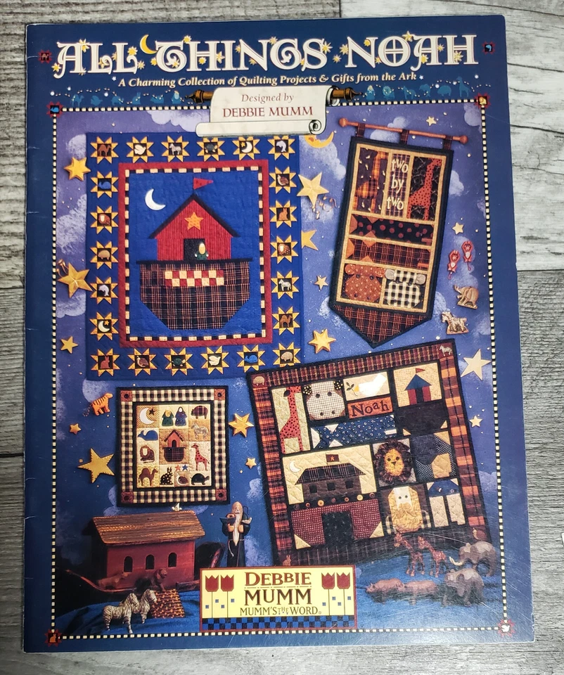 3 Debbie Mumm Quilting Books: Nature's Christmas, Frosty Folks & All Things Noah - Image 4 of 4