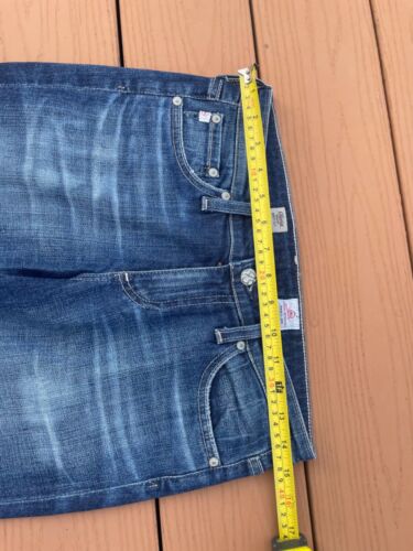 AG Adriano Goldschmied Olivia Skinny Boot Cut Jeans Stretch Made in USA Size 27R - Picture 12 of 13