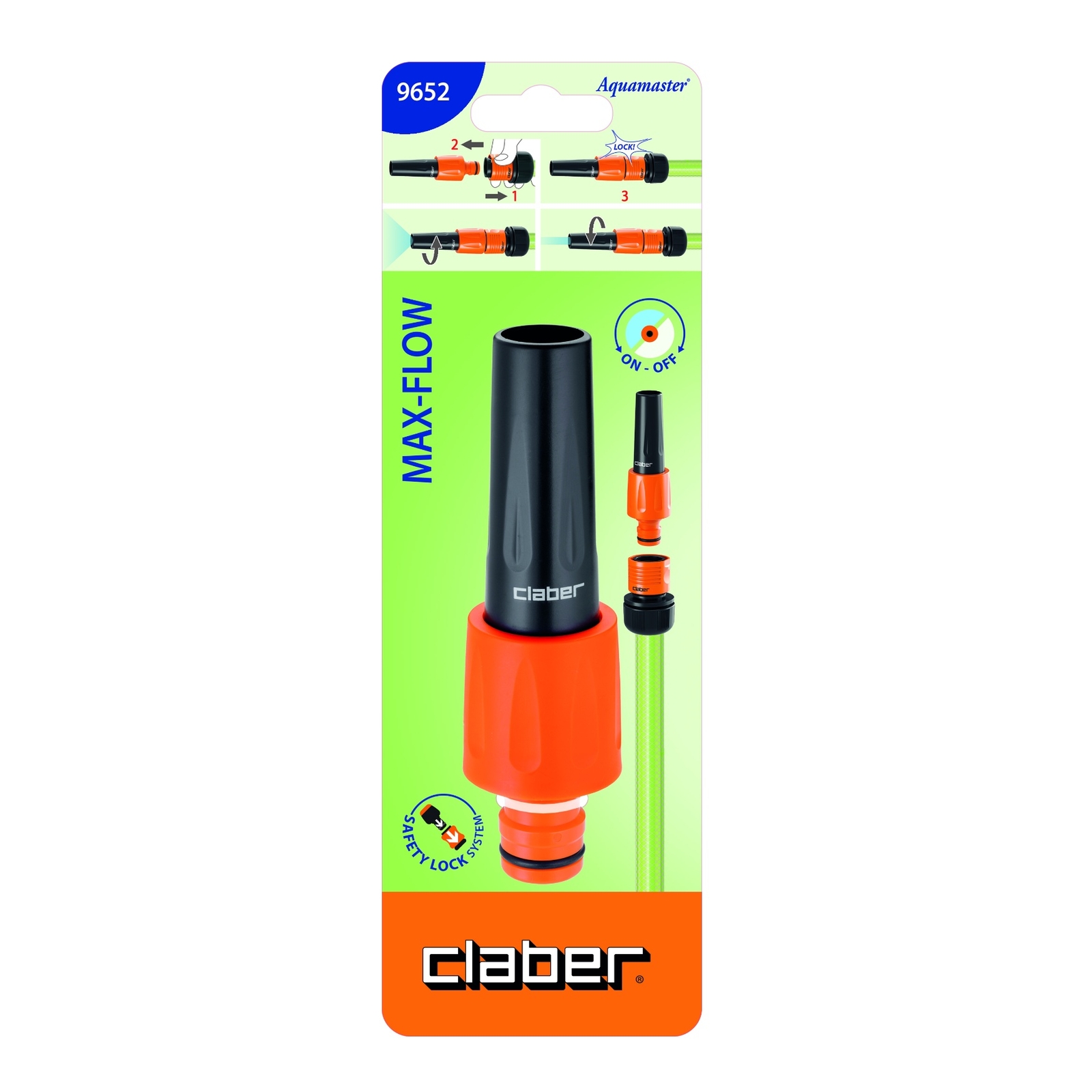 Claber 9652 Aquamaster Max-Flow Adjustable Spray Nozzle