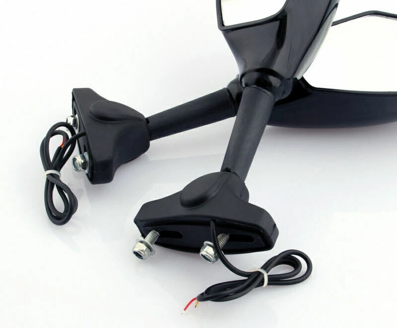 Turn Signal Rétroviseur Miroirs Pour Honda VFR750 VFR800 VFR 750 800 LED - Photo 4/4