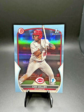 2023 Bowman 1st Edition Base Sky Blue Foil #BPPF-125 Cam Collier
