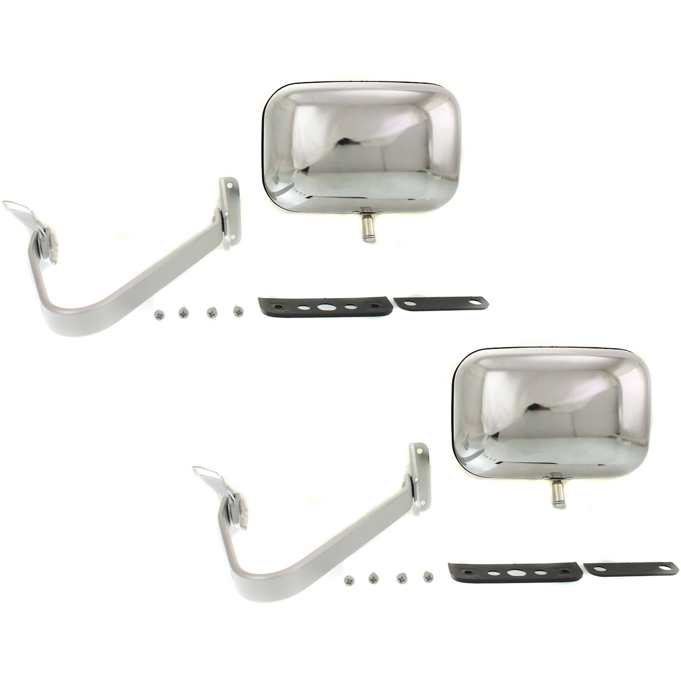 Парный комплект из 2 зеркал со стороны водителя и пассажира для грузовика F250 F350 Слева и справа