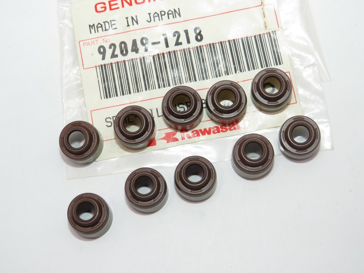 No2 専用です。ご確認中☆ NOS Kawasaki ZX750 ZX600 EL250 ZX1100 Genuine QTY10 Valve Oil Seal