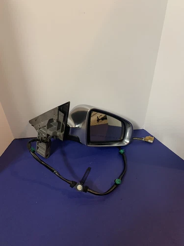 04 05 AUDI S4 B6 Convertible Passenger Right ALUMINUM SILVER DOOR MIRROR OEM