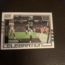 JOSH JACOBS 2022 SCORE CELEBRATION #CJJ INSERT