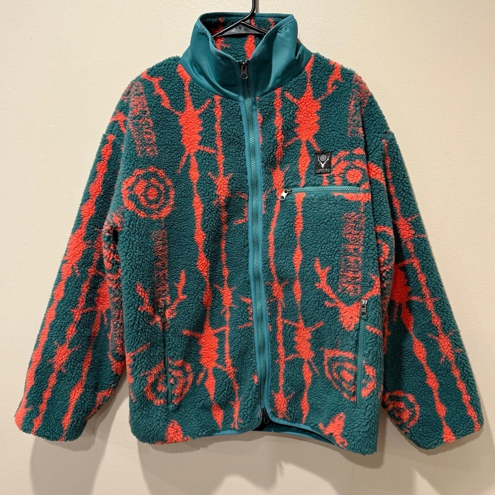 Veste polaire homme Supreme x South2 West8 grande taille
