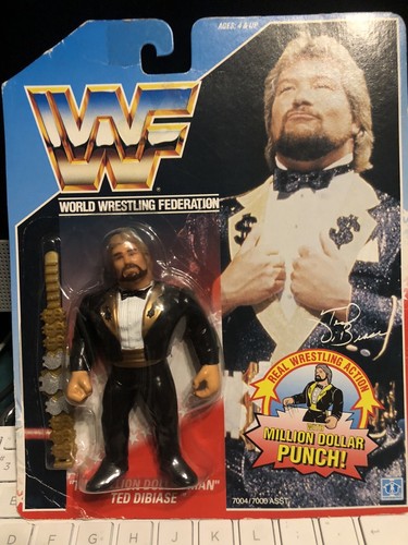 WWF HASBRO Moc Million Dollar Man Ted Dibiase...