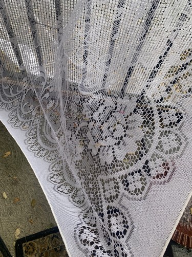 Tovaglia Vintage Tradizionale Lg Pizzo 60”x100” Banchetto Fiori Capesante Vacanze - Foto 8 di 8