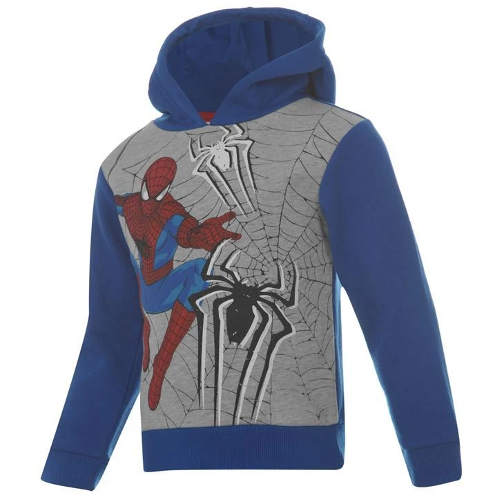 Spiderman : Marvel Spiderman Pull à Capuche, 7/8yr, Neuf avec Étiquettes