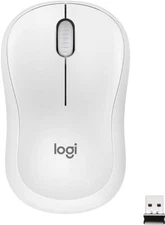 Logitech M220 Silent Touch Optical Mouse W/ Nano Receiver - White (IL/GM1-118...