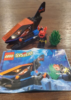 LEGO 6135 Aquazone Spy Shark 100% Complete w/ Instructions