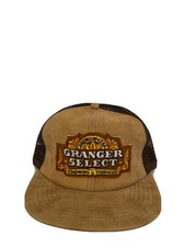 Vintage Granger Select Chewing Tobacco Trucker Hat Patch Cap Made in USA