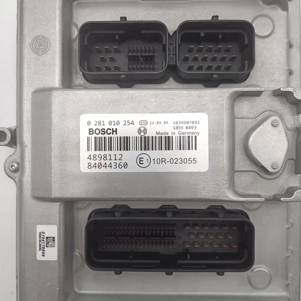 0281010254 4898112 Engine Computer Board ECU Electronic Control Unit For Cummins - Image 4 of 4