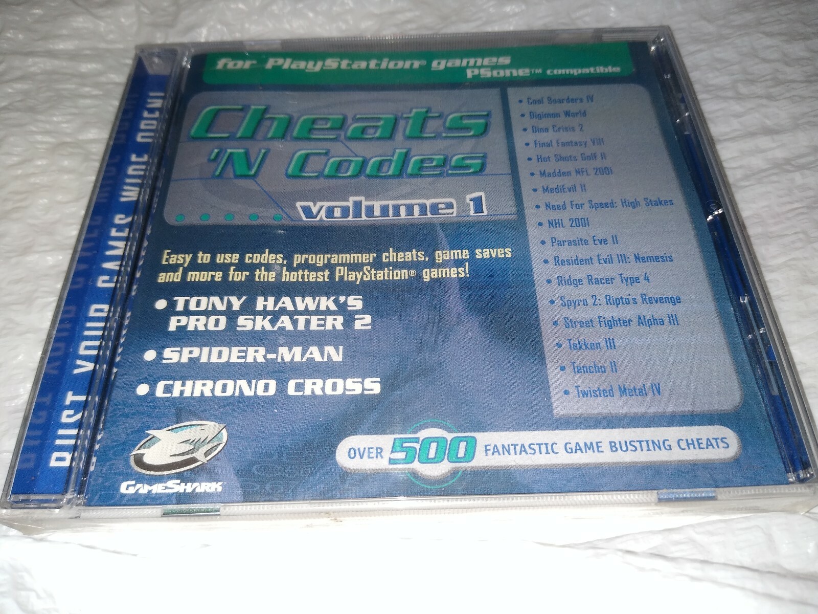 Cool Borders Iv 4 Gameshark Cheats N Codes Vol 1 Playstation Ps1 For Sale Online Ebay