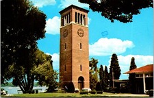 Miller Bell Tower Chautauqua Institute Chautauqua NY 1986 Chrome Postcard B72