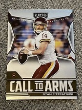 2021 Panini Playoff Football Card Ryan Fitzpatrick Call To Arms CA-RFI 