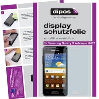 2X Schutzfolie FüR Dipos Crystalclear Samsung Galaxy S Advance I9070