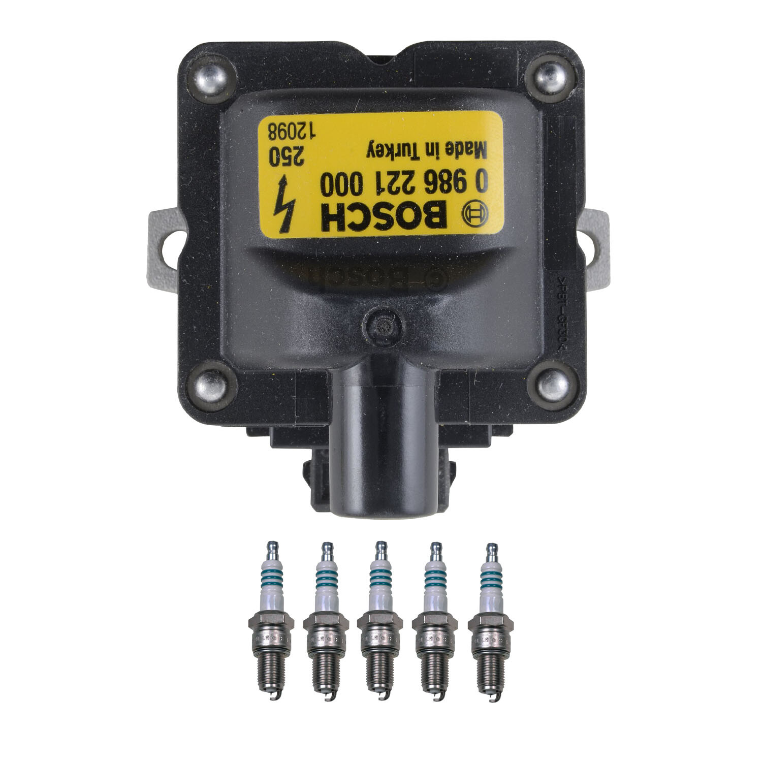 Bosch Ignition Coil Denso 5 Iridium Power Spark Plug Kit For EuroVan Camper L5