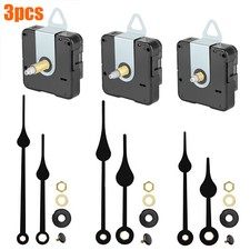 3Set Quartz Clock Movement Kit, DIY Clock Mechanism, Repair Replacement Tool Kit