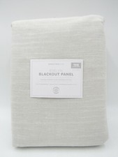 Pottery Barn Kids Evelyn Blackout Drape Panel Curtain 44 x 108" Gray E68