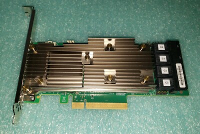 Intel RSP3TD160F Tri-mode PCIe nVME/SAS/SATA 16-Internal Ports RAID Adapter