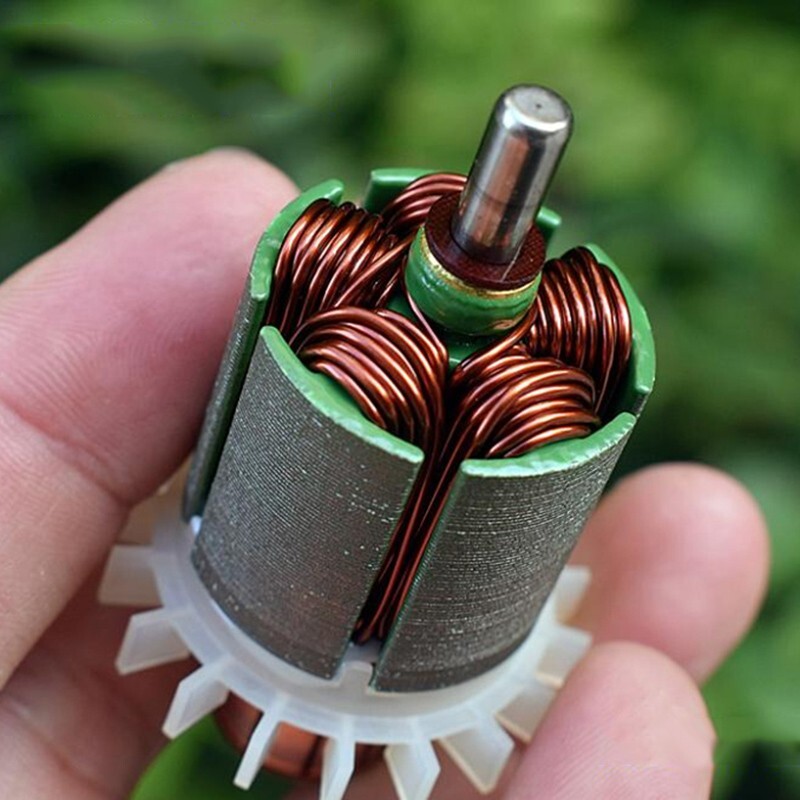 15 Fogas Sebességváltó Motor Mabuchi Rz-735Va-9517 Dc 12V 14.4V 18 V Nagy Sebessegu 735 Motoros Elektromos Furocsavar Kor Alaku Fureszteljesitmeny - Foto 4