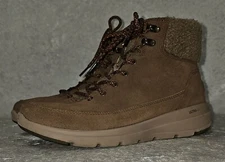 Skechers On-The-Go Glacial Ultra Woodlands Suede Boots # 16677 Women's Size 8.5