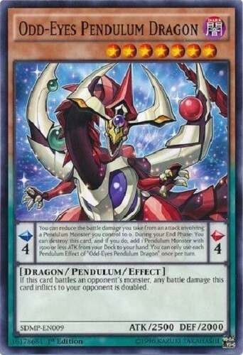 YuGiOh Duelist Alliance Odd-Eyes Pendulum Dragon DUEA-EN004