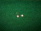 VINTAGE 10K YELLOW GOLD, GENUINE PEARL & DIAMOND RING AND PENDANT SET — photo 5
