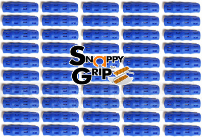 SNAPPY GRIP Ergonomic Replacement Bucket Handles BULK 50 LOT BLUE