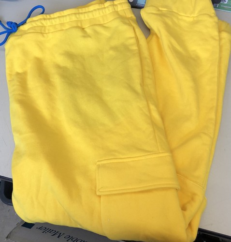 Men's Big \u0026 Tall Cargo Sweat Jogger Pants - Lego Collection x Target Yellow 3XL