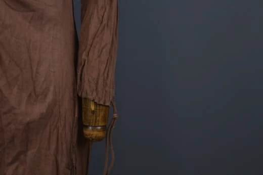 Nolita Denimes Brown Long Sleeve Button Front Long Maxi Dress Size 44 - image 4 of 4