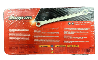 New Snap-on™ E5 thru E20 TORX 5pc Zero Degree Offset Box End
