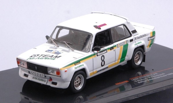 Lada 2105 Vfts #8 Valasskaa Zima 1986 Blahna/Schovanek 1:43 Modell Ixo Model-image