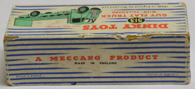 Vintage Original Dinky Supertoys - 513 - Camion Guy Plateau