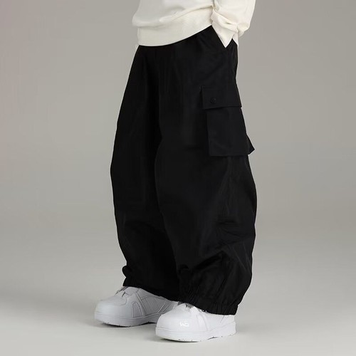 Man Woman Skiing Baggy Pants Warm Loose Skying Ski Trousers Winter Snow Pants - Picture 8 of 13