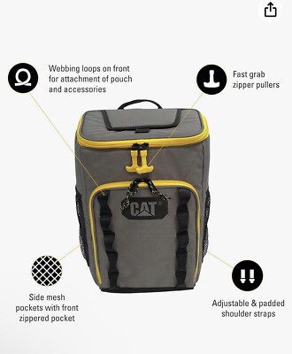caterpillar Backpack cooler. These Are Brand New In Box Never Used Or Opened!