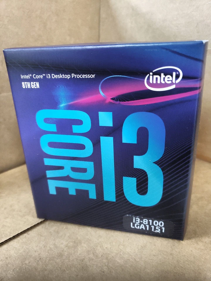 Intel Core i3-8100 4 Cores Coffee Lake LGA1151 3.6GHz 6MB Smart Cache CPU SR3N5 - Image 2 of 3