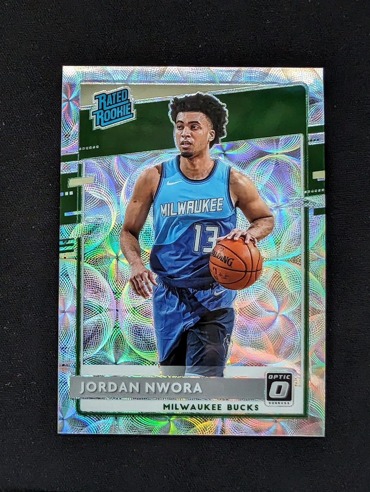 2020-21 Donruss Optic #189 Jordan Nwora Premium Box Set #/249
