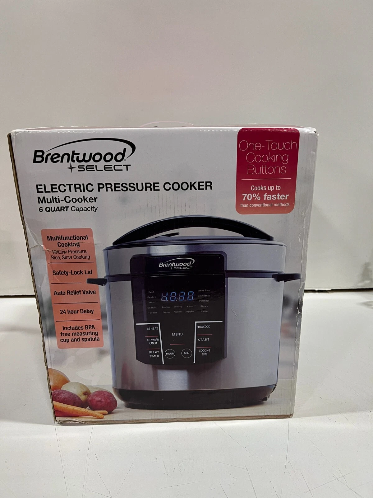 Brentwood Electric Pressure Cooker